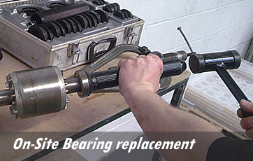 On-Site Bearing replacement